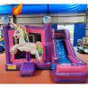 China Customized Color Unicorn Inflatable Castles Combo for Parties and Events wholesale