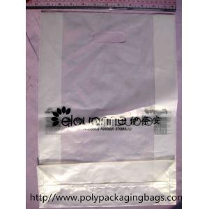 China Recyclable Square Bottom Plastic Die Cut Bags for Apparels / Shoes supplier