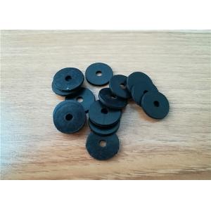 China Black Color Silicone Bonde Washers Molded Rubber Parts For Screw Bonded Seal supplier