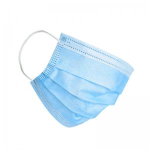 Filter Meltblown 3 Ply Non Woven Face Mask High Fluid And Respiratory Protection