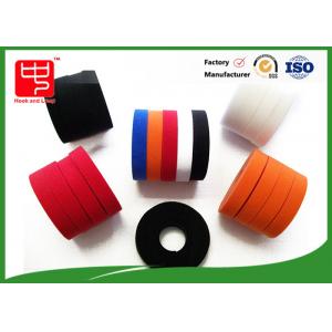 China Colored Hook And Loop Tape Nylon / Polyester Material 500 Meters supplier