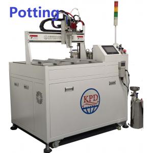 China PU Glue Type 2C Epoxy Resin Dispensing Machine for Split Core Current Transformer supplier
