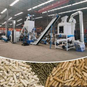 0.5-30 Tons/h Animal Feed Pellet Production Line with Ring Die Pellet Mill