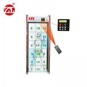 China Strong Anti - Interference Light Weight And Waterproof Walk Through Metal Detectors supplier