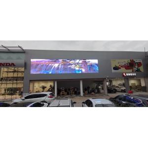 Rainproof P6 Outdoor LED Screen Full Color Curtain Electronic Wall Display