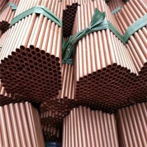 Ductile 8mm Copper Tubing Round Copper Pipe With Isometric Crystal System