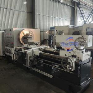China QK1332 Big Bore CNC Pipe Threading Lathe Machine 800mm Swing wholesale