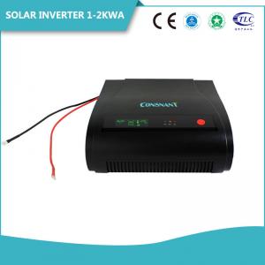 China Home Solar Panel Dc To Ac Inverter Sine Wave , 0.5 - 2KW Solar System Inverter  High Frequency supplier