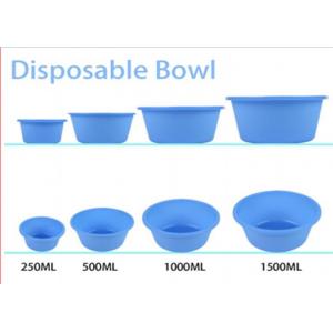 China Medical Disposable Kidney Dish , Blue Disposable Bowls Surgical Plastic Standard supplier