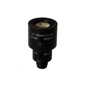 1/3" 10-30mm F1.6 Megapixel M12x0.5 Mount Fixed/DC Auto IRIS Manual Zoom/Focus Vari-focal Lens