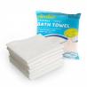 China Portatif doux de Bath de serviette de serviettes jetables de gant de toilette et respirable superbes pour le coton d'hôtel de voyage wholesale