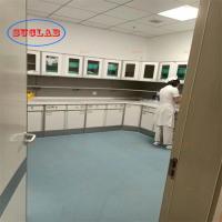 China Rectangular Chemistry Lab Bench Laboratory Benches and Cabinets for Hospital Laboratories with Base Cabinet on sale