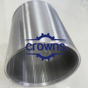 Water Well Screen Pipe For Well Drilling, Continuous slot wedge wire screen filter tube