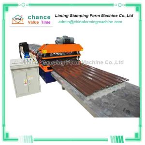 China High Tech 60m/Min Speed Roof Slab Glazed Tile Machine wholesale