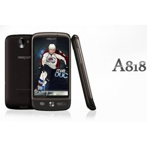 China 3.5 inch Capacitive GSM+3G WCDMA dual sim unlocked quad band mobile phone A818 supplier