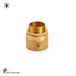 CNC machine Brass male conduit hose adapter , brass male adapter