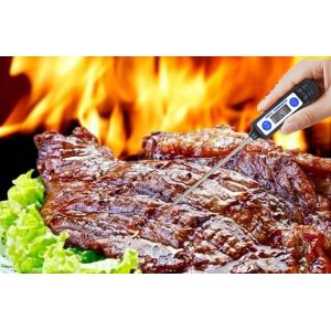China Food Retail Household Barbecue Smoker Thermometer With Reduced Tip Probe supplier