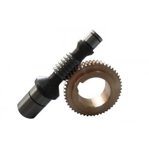 China Bronze Worm Gear And Worm Wheel Hard Toothed Surface Skiving Cavex  For Worm Reducer supplier