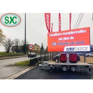 Water Proof Outdoor P8 Truck Mounted LED Screen Full Color 7500 Nits