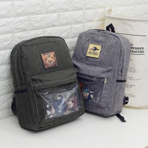 China A variety of color Canvas Backpack Students Backpack supplier