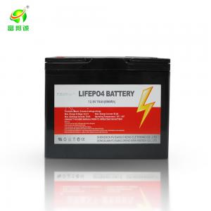 China 12 Volt 70 Ah Auto Lithium Battery High Discharge Rate Lifepo4 Car Starter Battery supplier