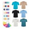 China Patrones personalizados Rápido Seco Suave Cuello redondo de los hombres camisetas de diseño camisetas de lujo Impresión de pantalla wholesale