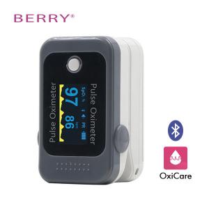 Bluetooth Record In APP Fingertip Pulse Oximeter OLED Display