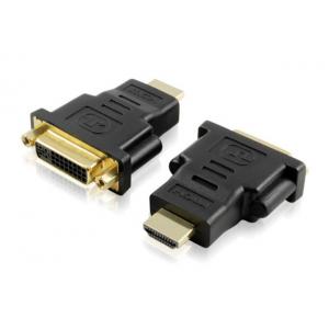 DVI(24+5)F female TO HDMI M male GOLD 1080P PC MAC ADAPTER CONVERTER HD