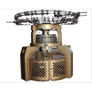 Artificial Fur Industrial Circular Knitting Machines Full Computer Control Easy Operation