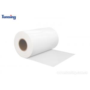 China Milky White Translucent PES 100 Micron Polyester Film Hot Melt Adhesive For Metal supplier