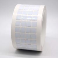 China 9.5mmx9.5mm 1mil Blue Gloss High Temperature Resistant Polyimide Label on sale