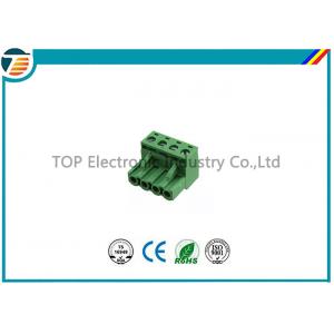 China 4 Pin Electrical Terminal Block Connectors 4POS STR 5.08MM OSTTJ045153 supplier