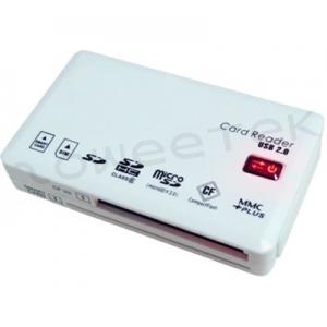 China All In One SIM/Smart Card Reader (62 in 1: SD(7in1) + MS(3in1) + micro SD + M2 + xD + CF) - (ZW-12011-2) supplier