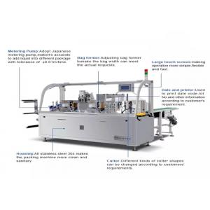 Full - automatic wet wipes packing and folding machine with four-side sealing
