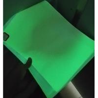 China Glow In The Dark Self Adhesive Vinyl Tape Fluorescent Night Pet Material on sale