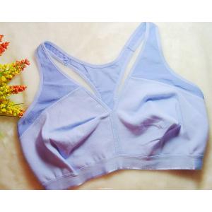 China OEM Nylon / Cotton  Anti - Bacterial Running Front Closure Sports Bra supplier