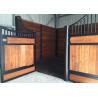 Modular Metal Horse Stalls With Latches And Boarding For Pre Built Horse Barns