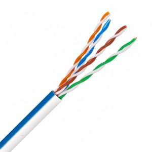China Data Transfer 24AWG Network Lan Cable CCA Bare Copper UTP supplier