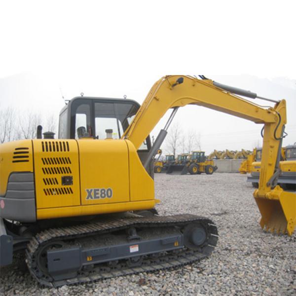 XE80 maquinaria del movimiento de tierras del excavador 60kw con el consumo bajo