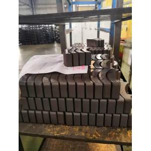China Permanent Ferrite Step Motor Magnet Ceramic Arc Anti - Corrosion R75.15 x r67.15 x W64 supplier