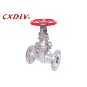 China Metal Seated Flanged Gate Valve Stainless Steel CF8 / CF3 For Gas Oil supplier