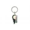 China Men Bag Custom Made Keychains , Customized Shape Durable Soft Pvc Keyrings wholesale