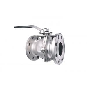 China Reduced Bore / Full Bore Floating Ball Valve With Stainless Steel Material supplier