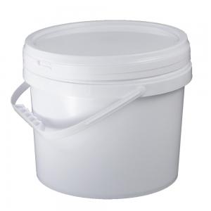 China CMYK White 5 Gallon 20 Litre Paint Bucket With Lid Plain Lacquered supplier