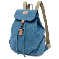 China ODM Stylish Canvas College School Backpack For Girls on sale
