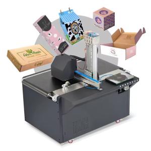 China Resolution Inkjet Printer For Corrugated Packaging Multiple Print Heads Color Control Function wholesale
