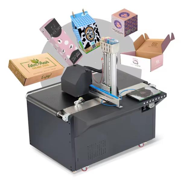 Resolution Inkjet Printer For Corrugated Packaging Multiple Print Heads Color Control Function