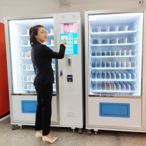 China 22 Inch Automatic Snack Vending Machine Touch Screen For Drinks supplier