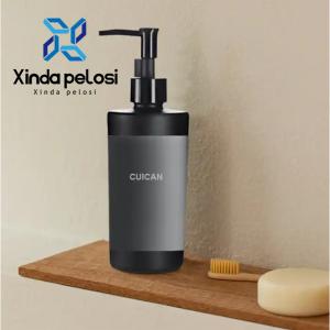 China Stainless Steel Hotel Shower Foam Soap Bottles Manual Foaming Hand Wash Dispenser For Bathroom supplier