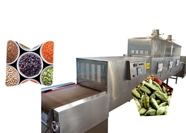Continuous Microwave Spice Dryer Machine With Temperature Controlling System